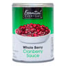Essential Everyday Whole Berry Cranberry Sauce 397 g