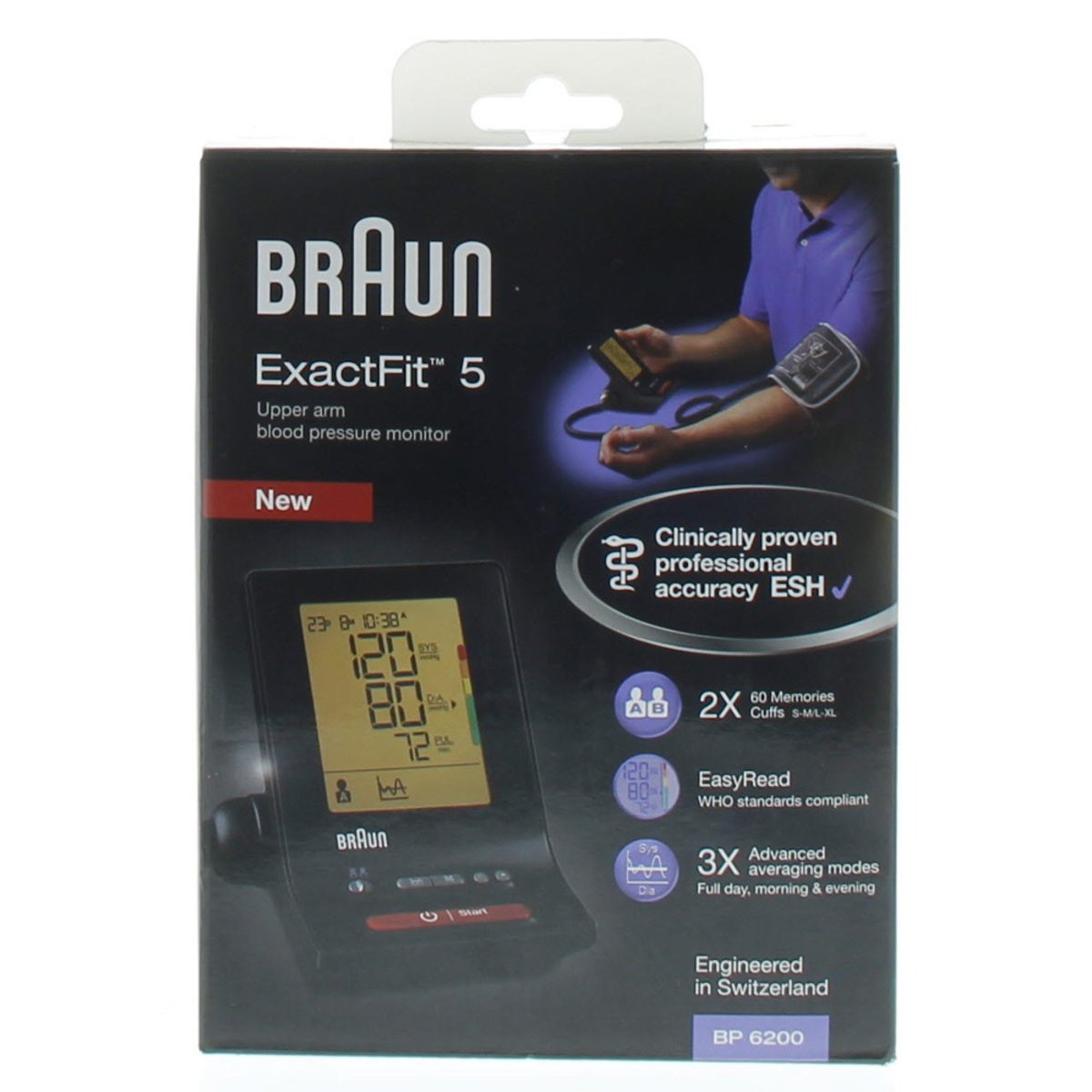 Braun Exactfit 5 Bp6200 Upper Arm Blood Pressure  