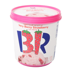 Baskin Robbins Very Berry Strawberry Ice Cream 2 Litres