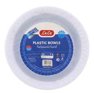 LuLu Plastic Bowls 20 oz. 25pcs