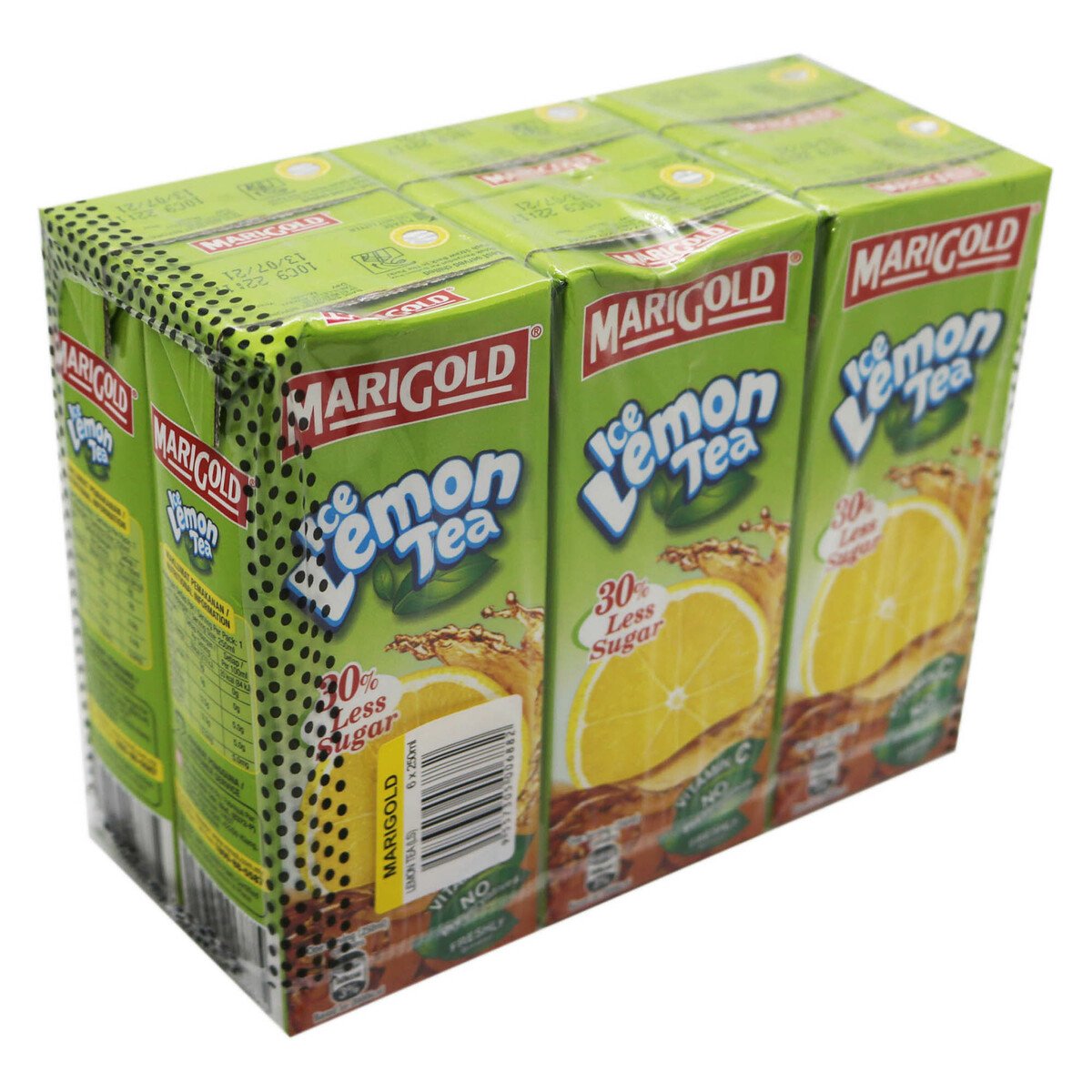 Marigold Asian Drink Low Sugar Ice Lemon Tea 6 x 250ml