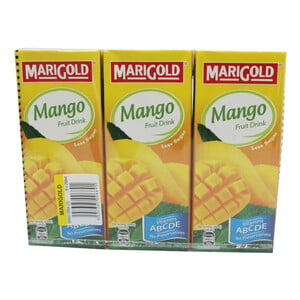 Marigold Fruit Drink Low Sugar Mango 6 x 250ml