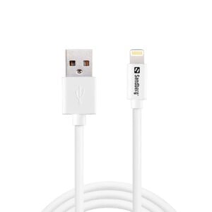 Sandberg USB>Lightning MFI 1 meter White 440-75