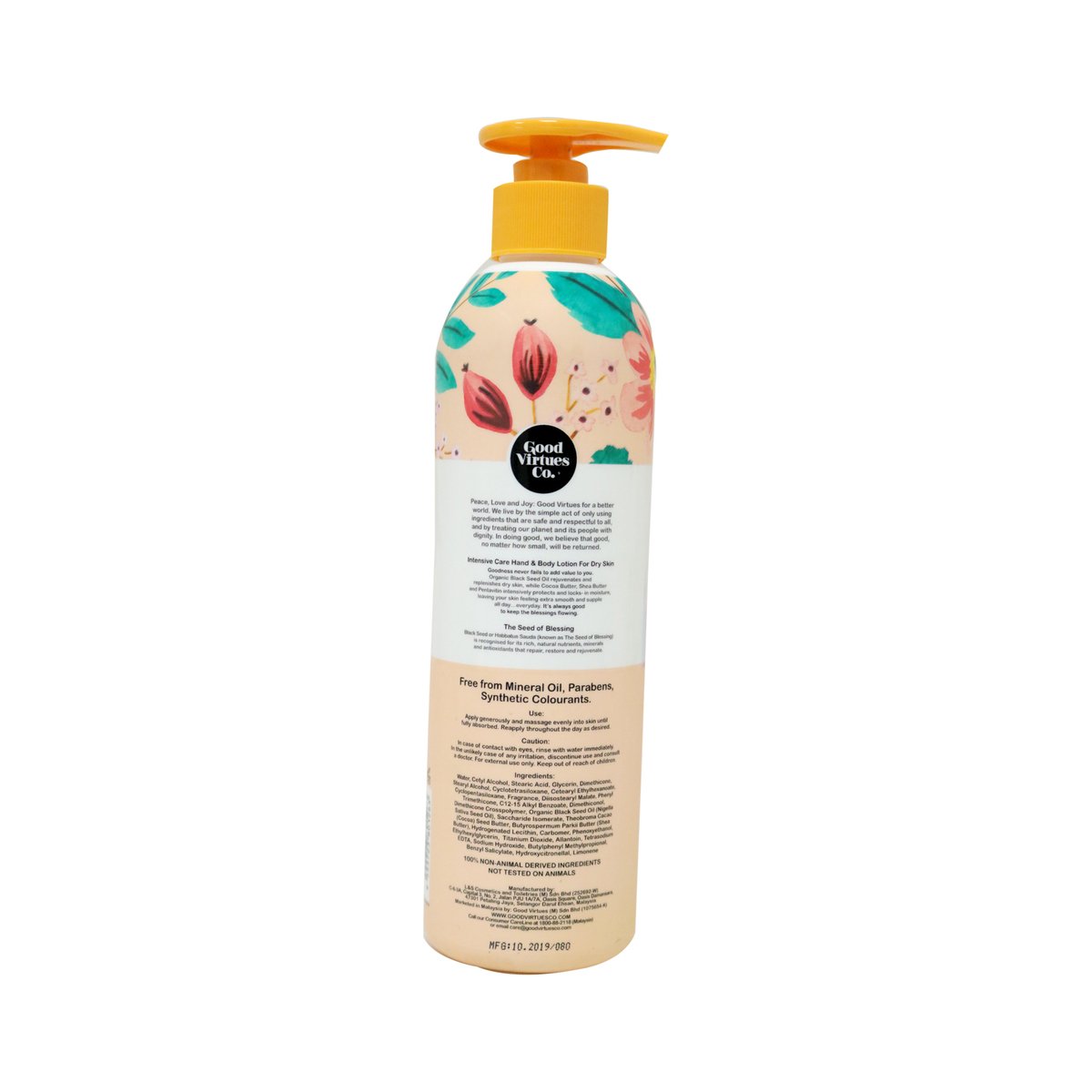 Good Vertues.co Hand & Body Lotion Intensice Care 300ml
