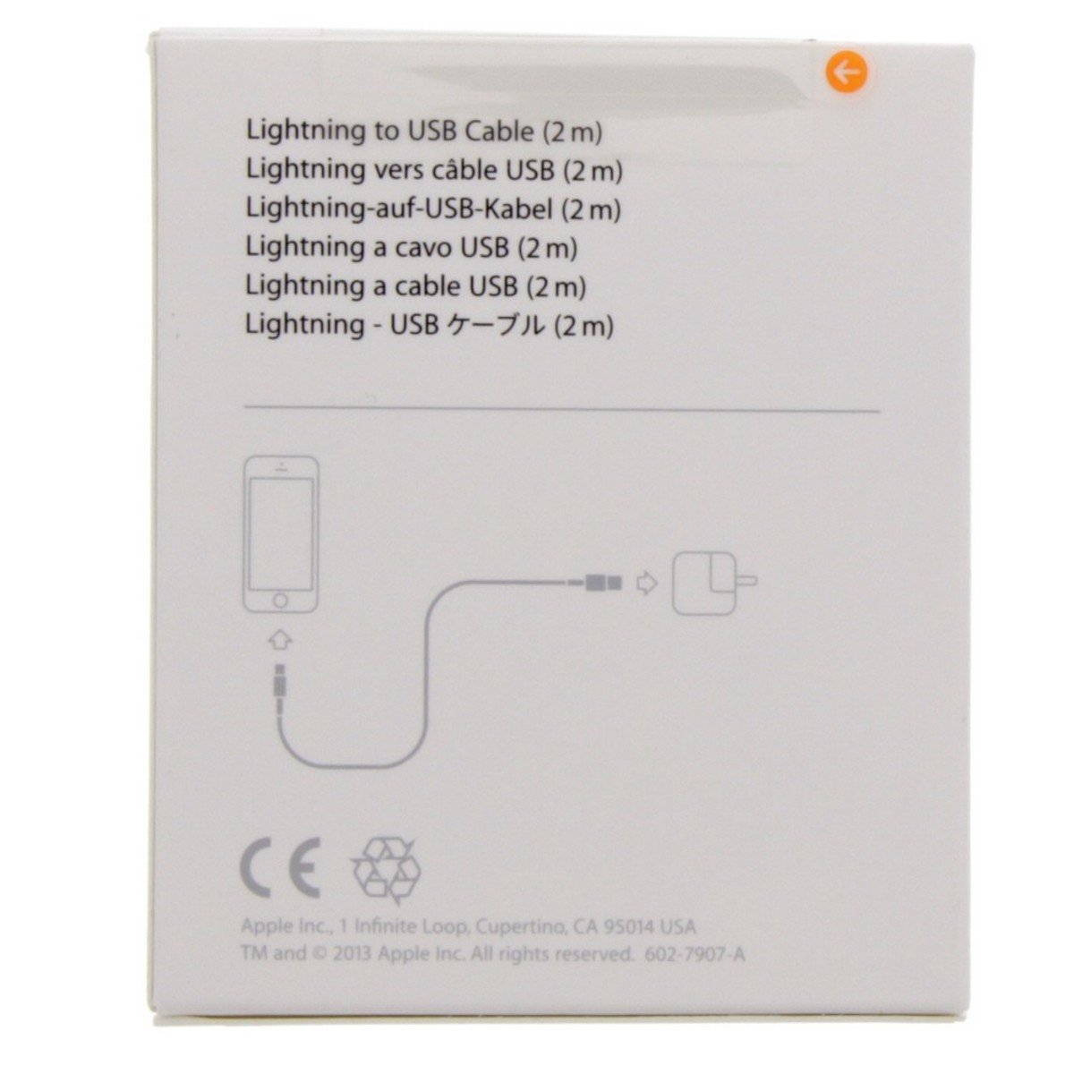 Apple Lightning to USB Cable MD819Z