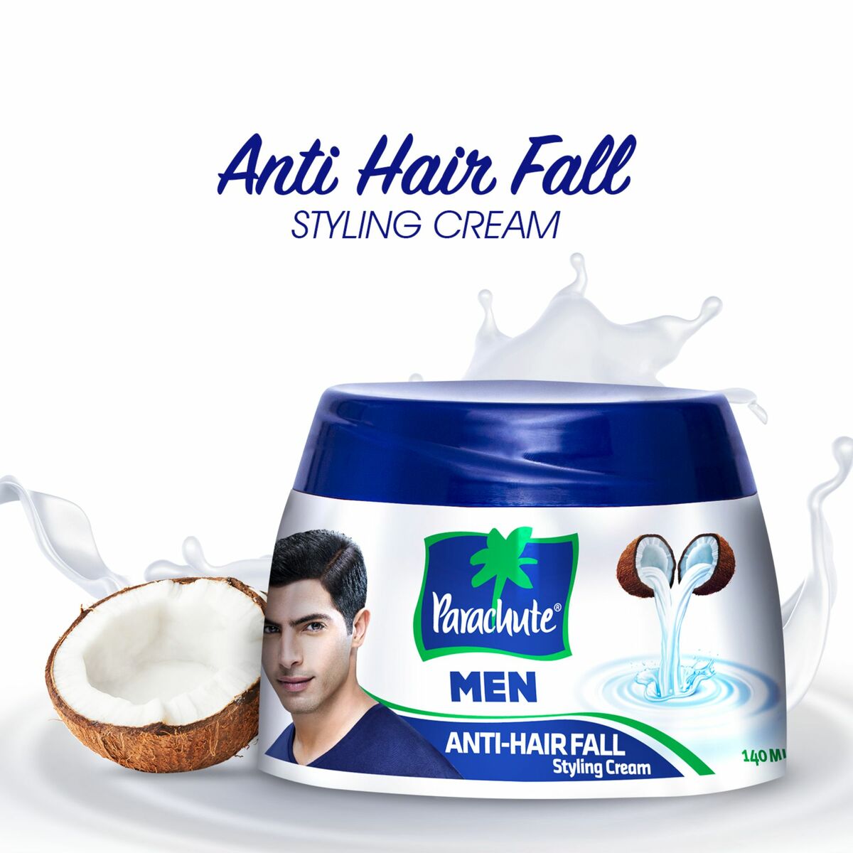 Parachute Anti Hair Fall Styling Cream for Men 140ml