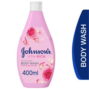 اشتري قم بشراء جونسون غسول الجسم فيتا ريتش الملطف 400 مل Online at Best Price من الموقع - من لولو هايبر ماركت Shower Gel&Body Wash في السعودية