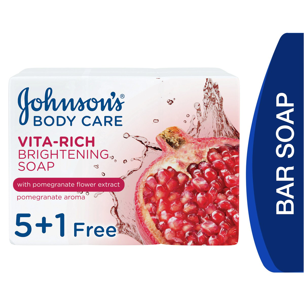 Johnson's Body Soap Vita-Rich Brightening 6 x 125g