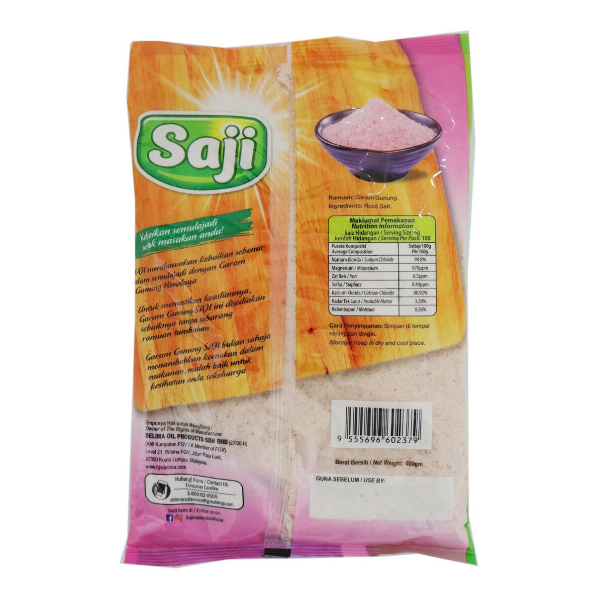 Saji Rock Salt 400g