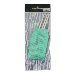 Harrianware Stainless Steel Straw With Brush&Pouch 3888B