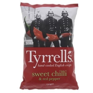 Tyrrells English Crisp Sweet Chilli and Red Pepper 150g