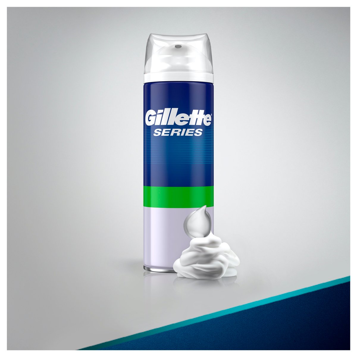 Gillette Series Sensitive Shaving Gel With Aloe 2 x 200 ml
