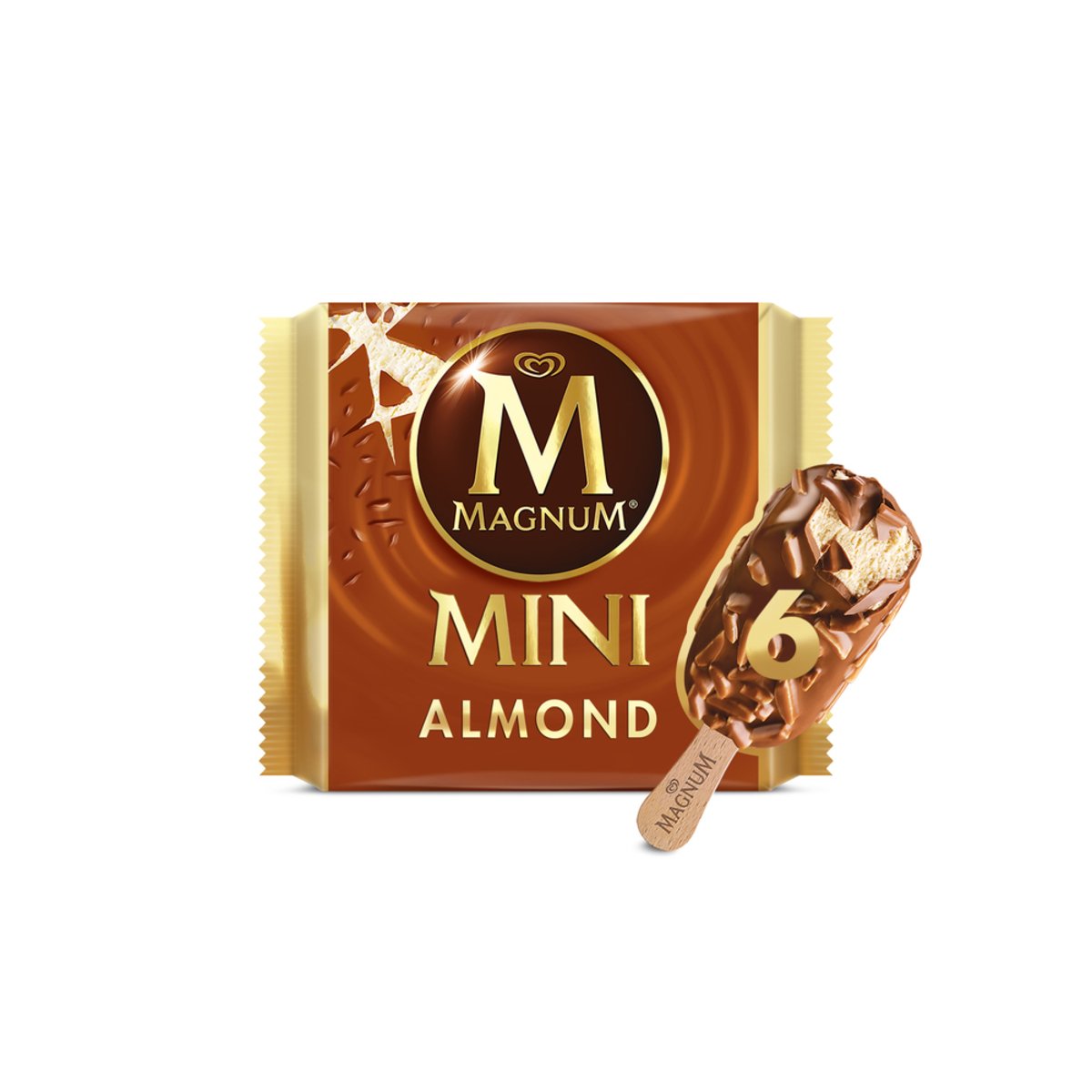 Algida Magnum Mini Almond 6 pcs