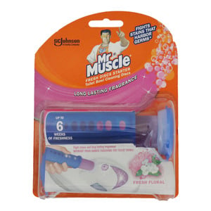 Mr Muscle Fresh Floral Starter Disc 6 x 38g