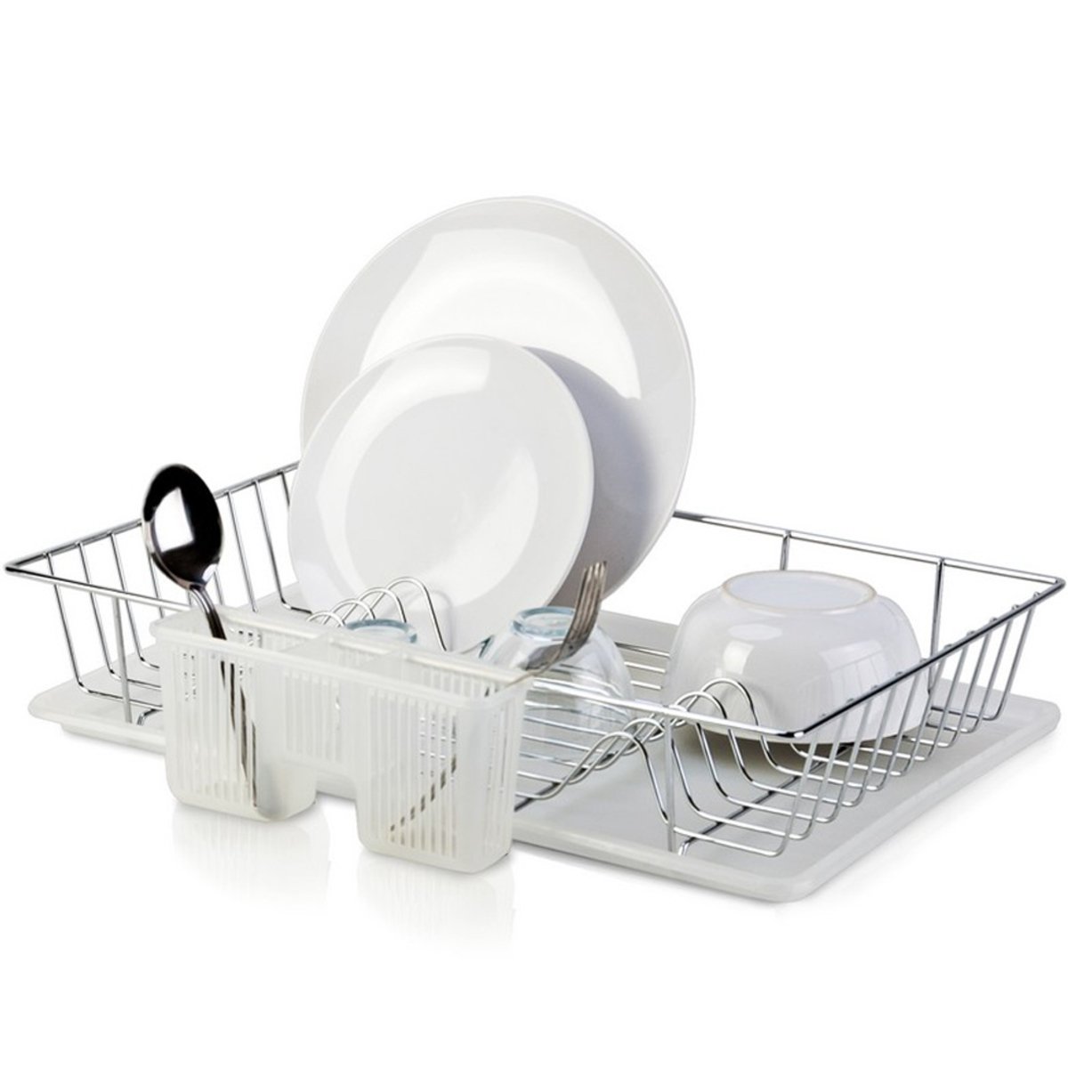 Tekno Tel One Tier Dish Drainer KB003 Assorted