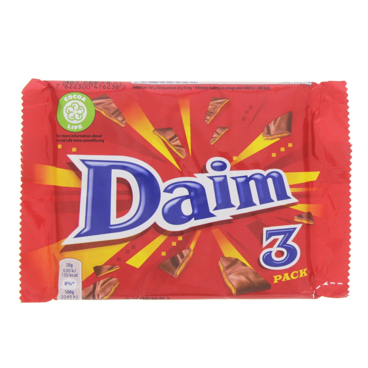 Daim 3 Pack Chocolate 84 g