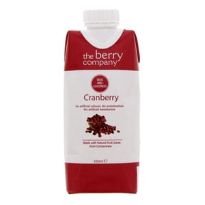 The Berry Company Cranberry Juice Drink 330ml