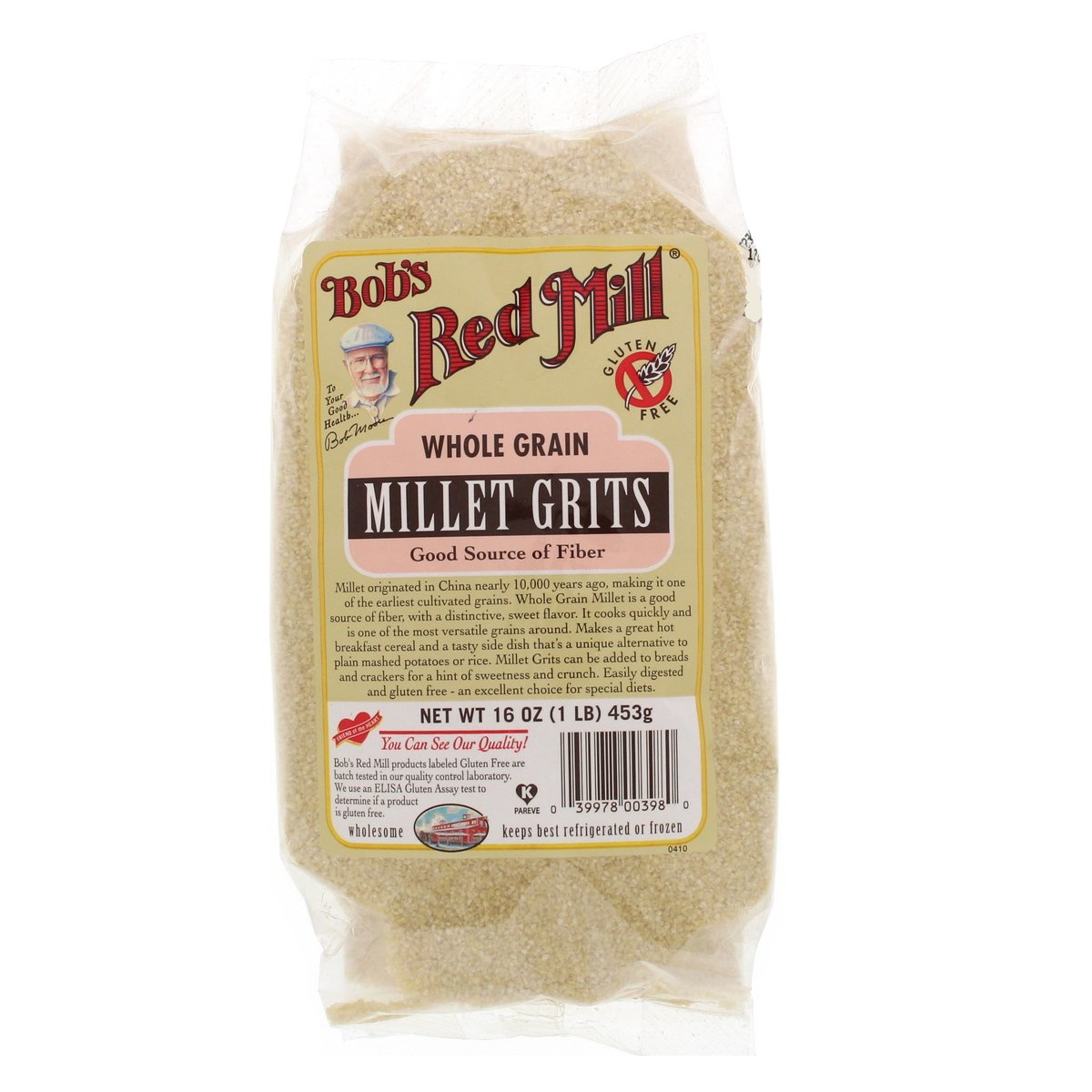 Bob's Red Mill Whole Grain Millet Grits 453 g
