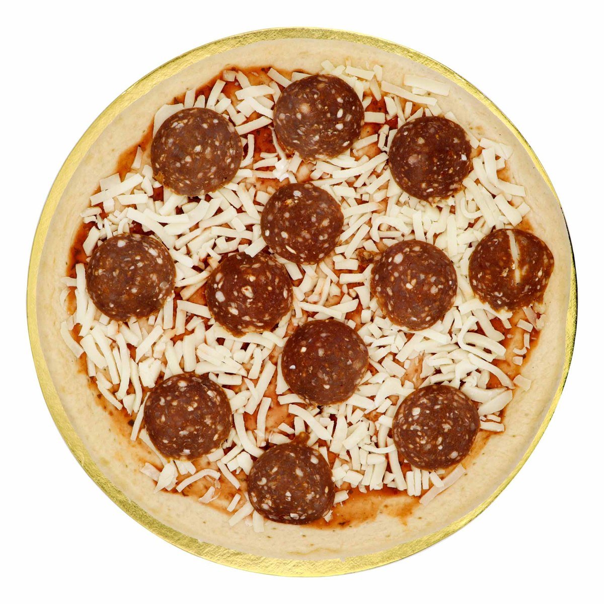 بيتزا البابروني كبيرة الحجم قطعة واحدة