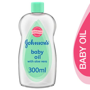 Johnson's Baby Baby Oil with Aloe Vera and Vitamin E 300ml