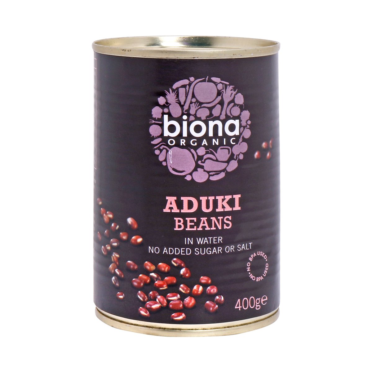 Biona Organic Aduki Beans In Water 400 g