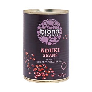 Biona Organic Aduki Beans In Water 400 g