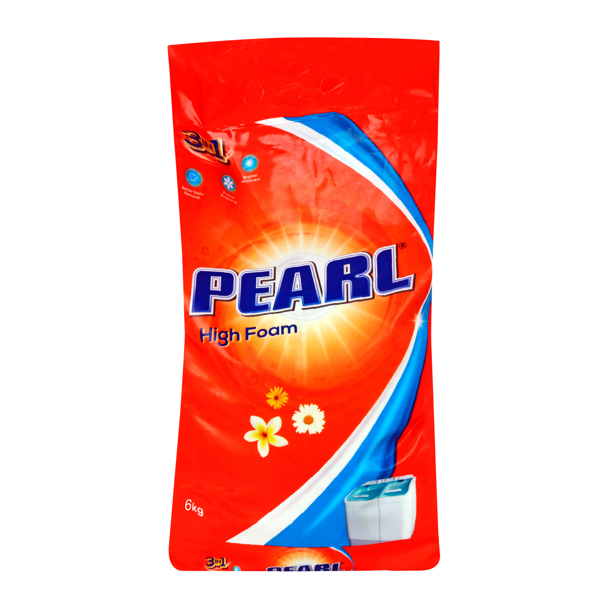 Pearl Washing Powder High Foam 3in1 6kg