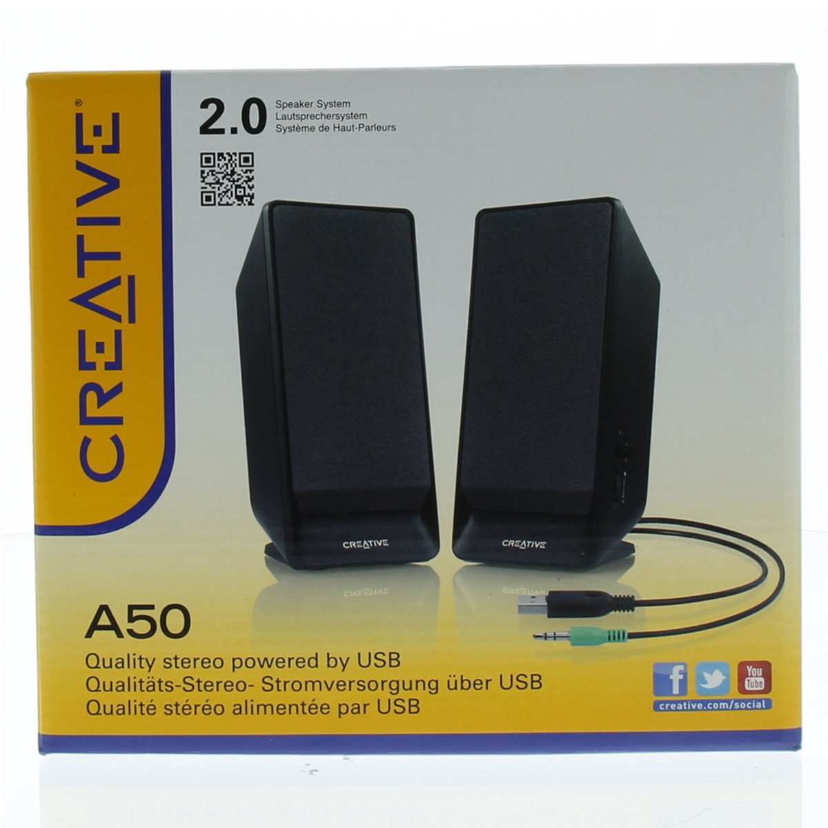 Creative 2.0 USB Speaker A50