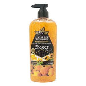 Fruiser Spa Shower Scrub Apricot 730ml