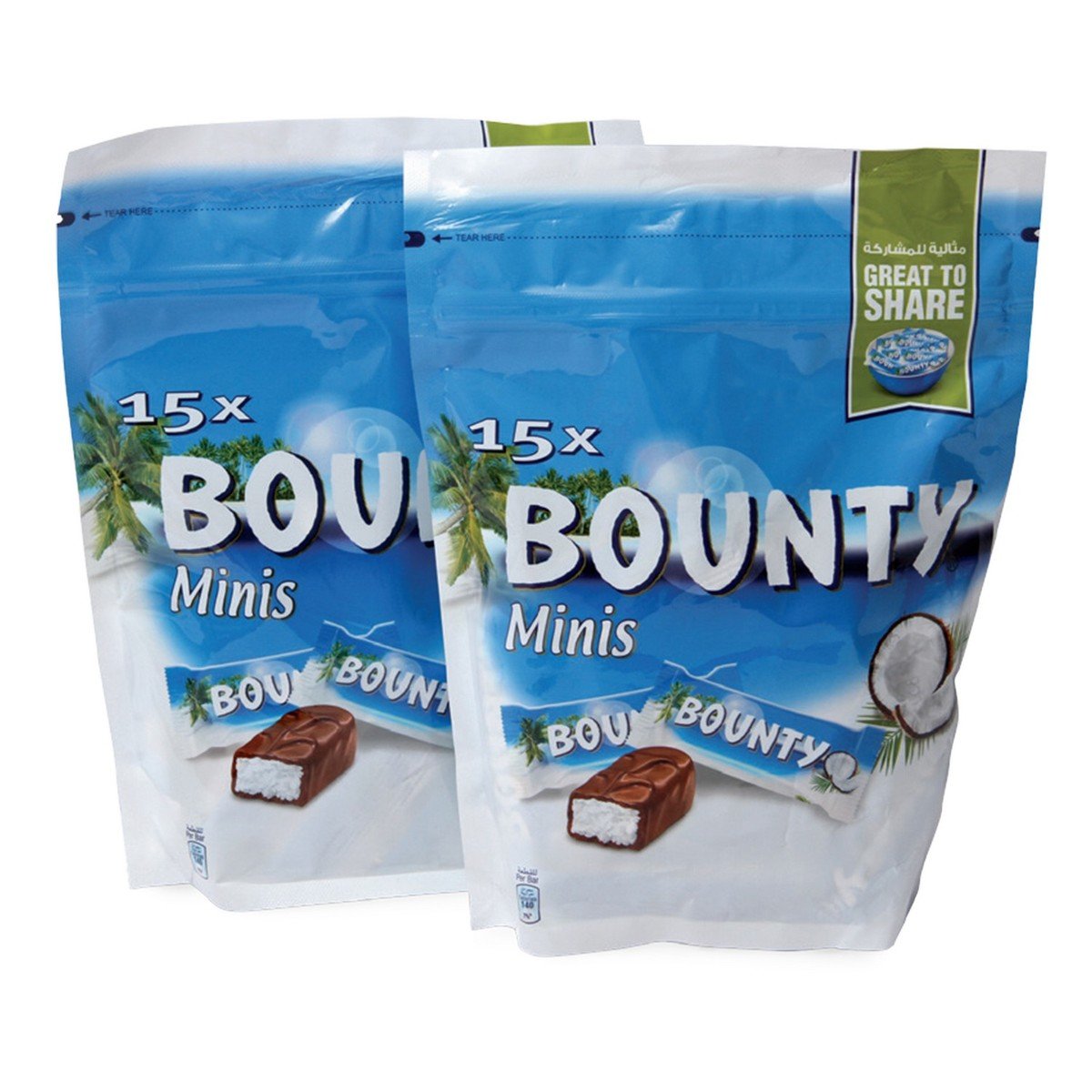 Bounty Minis 2 x 427.5 g