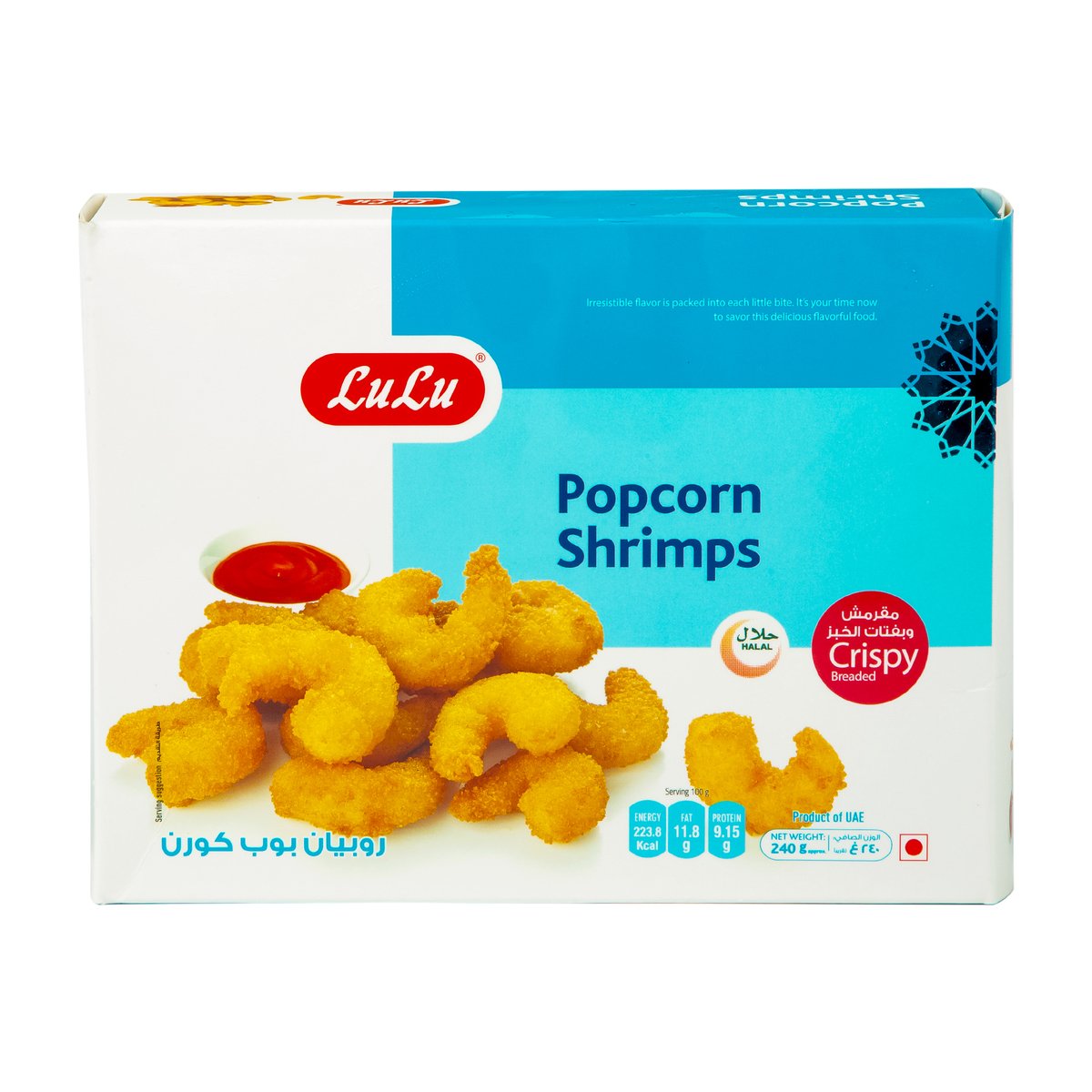 LuLu Breaded Popcorn Shrimps 240 g