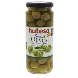 Hutesa Spanish Plain Green Olives 200g
