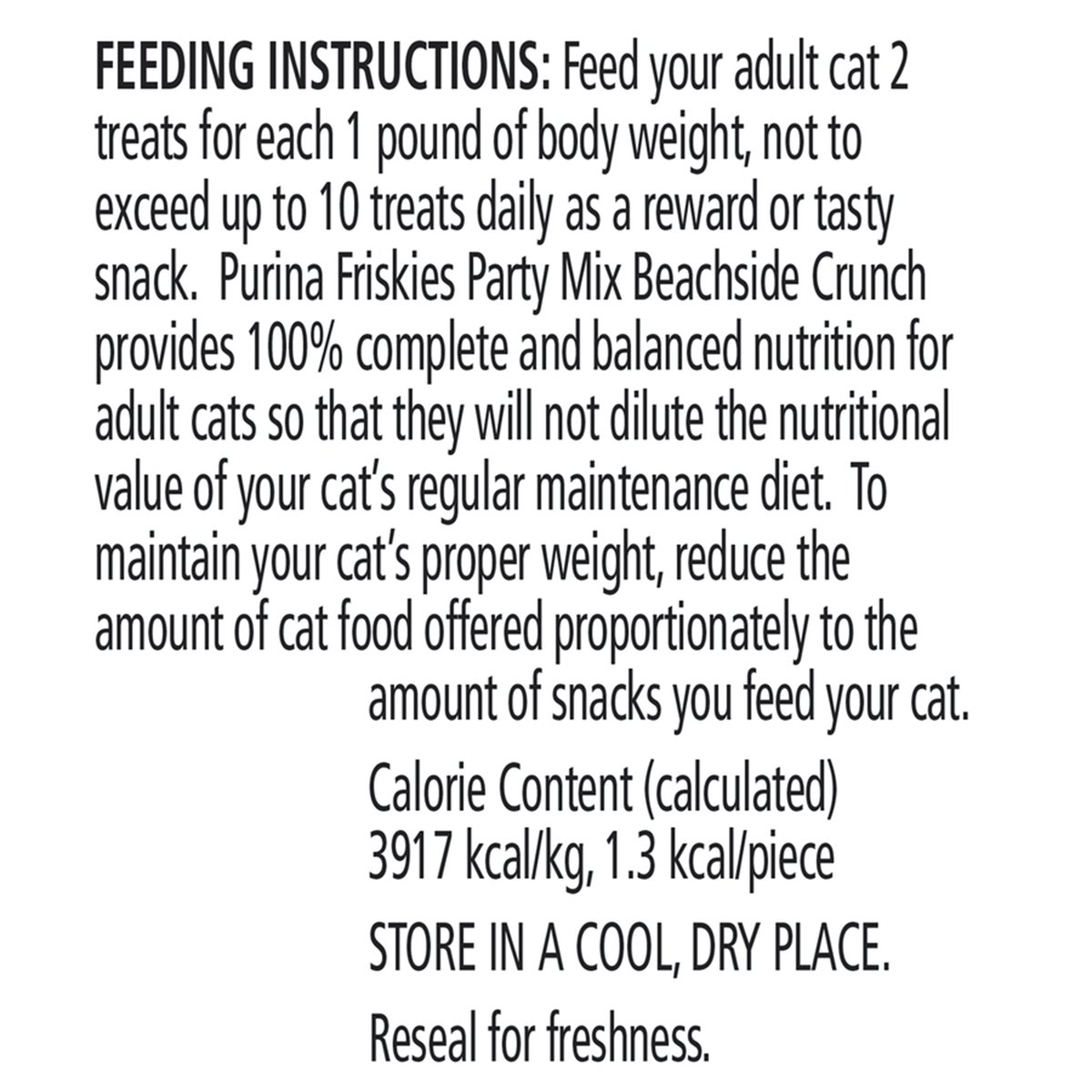 Purina Friskies Party Mix Cat Treats Beachside Crunch Cat Food 60 g