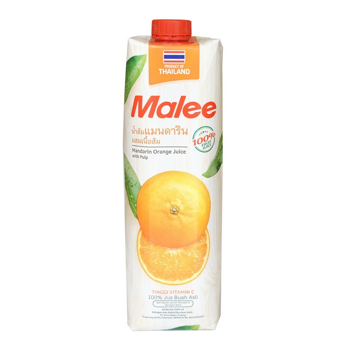 Malee Orange Juice 1000ml