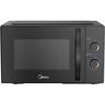 Midea 25 L Solo Microwave Oven with 5 Power Levels, 800 W, Black, MM8P022KG