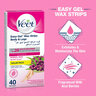 Veet Wax Strips Easy Gelwax Normal Skin 40 pcs