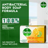 Dettol Fresh Anti-Bacterial Bathing Soap Bar Citrus & Orange Blossom Fragrance 120 g