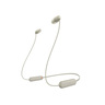 Sony In-Ear Bluetooth Headphones, Beige (Taupe), WI-C100/CZ