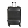 American Tourister Fornax Spinner Soft Trolley  with TSA Combination Lock, 77  cm, Jet Black
