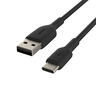 Belkin Boost Charge USB-C to USB-A Cable, Black, 1 m, CAB001BT