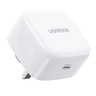 Ugreen PD USB-C Wall Charger, 30 W, White, 70197