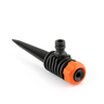 Claber Turbospike Sprinkler, Black/Orange, 8660