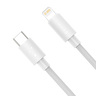 Baseus Data Cable Type-C to Lightning, 5A, 1.5 m, White, TZCATLZJ-02
