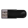 PNY Attache 4 USB Flash Drive, 8 GB Storage, Black, FD8GBATT4-EF