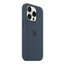 Apple iPhone 15 Pro Silicone Case with MagSafe, Storm Blue, MT1D3ZM/A