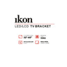 Ikon Swivel LCD/LED TV Bracket, 32 to 65 inches, Black, IKTS600