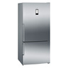 Siemens iQ500 Double Door Bottom Freezer Refrigerator, 682 L, Inox-Easyclean, KG86NAI30M