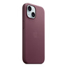 Apple iPhone 15 FineWoven Case with MagSafe, Mulberry, MT3E3ZM/A