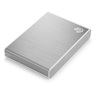 Seagate One Touch Portable External SSD, 1 TB Storage, Silver, STKG1000401