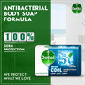 Dettol Cool Anti-Bacterial Soap Value Pack 4 x 165 g